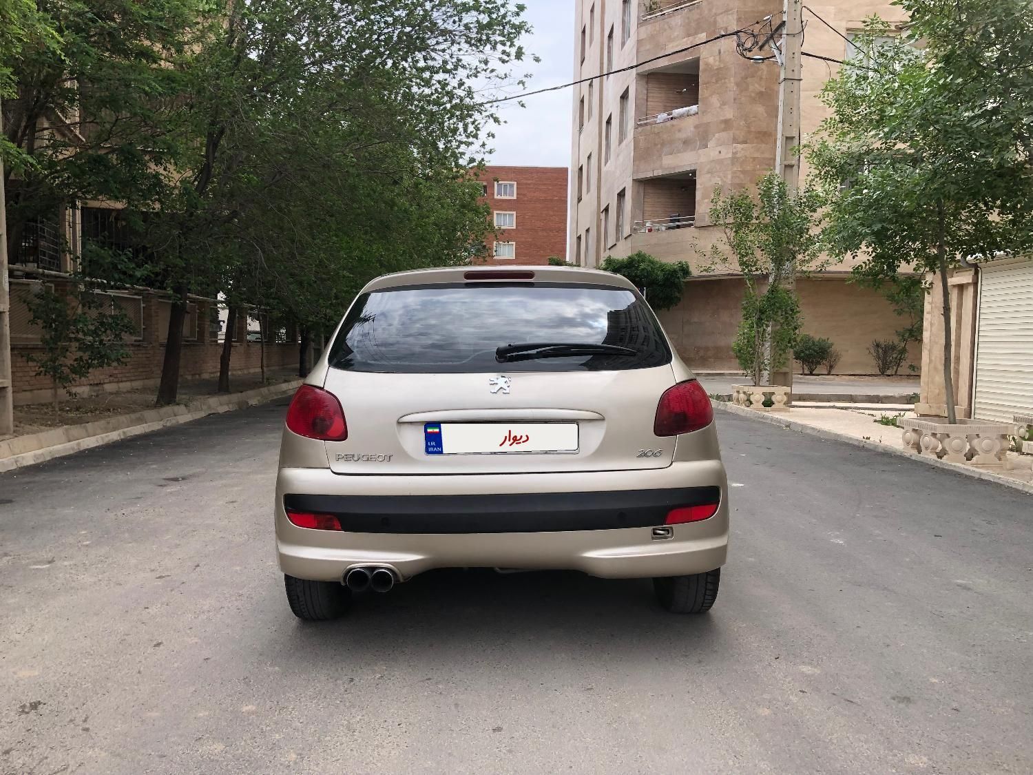پژو 206 تیپ 2 - 1383