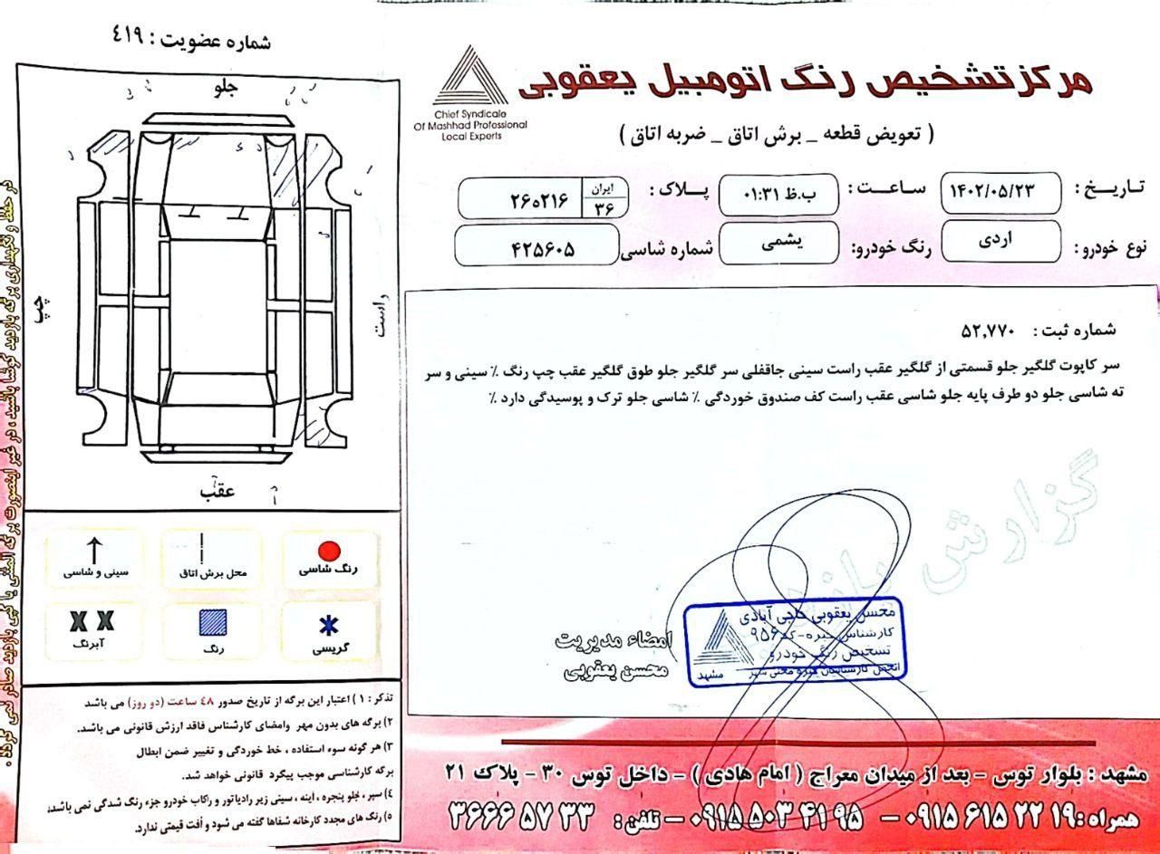 پژو آردی RDI - 1385