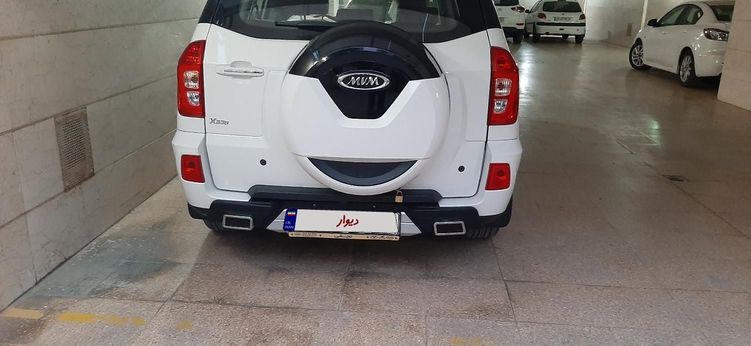 ام وی ام X33 S اتوماتیک اسپرت فیس جدید - 2022