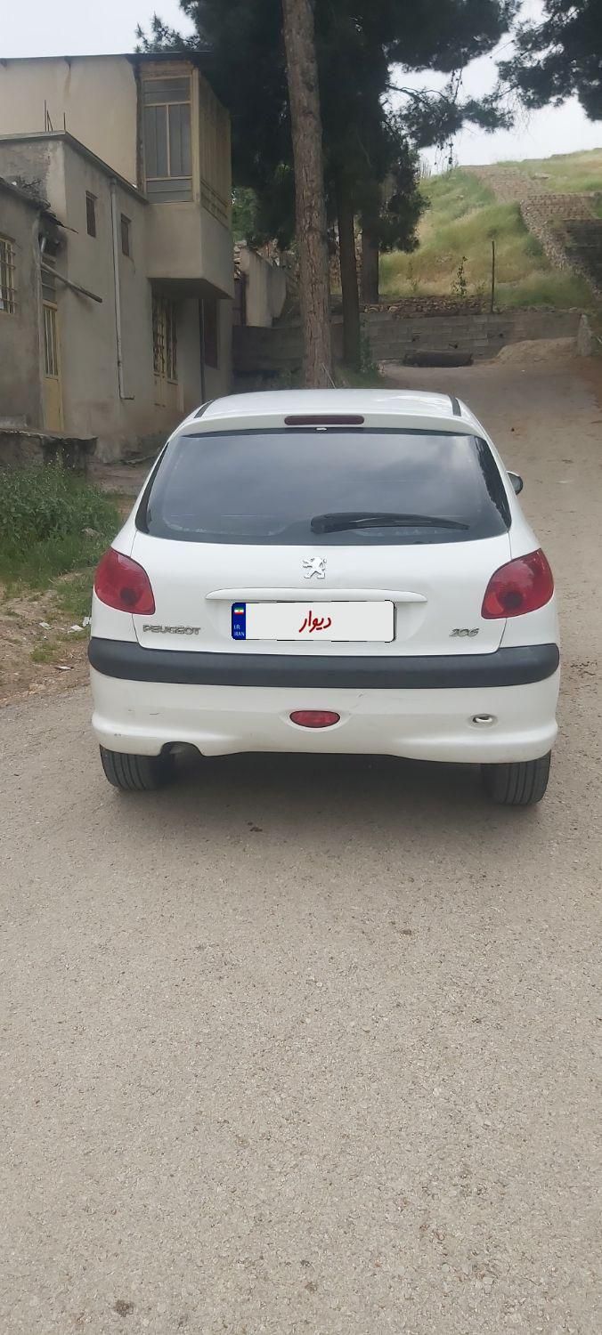 پژو 206 تیپ 2 - 1396