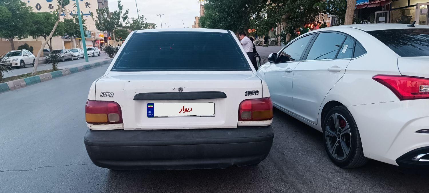 پراید صبا دنده‌ای - 1386