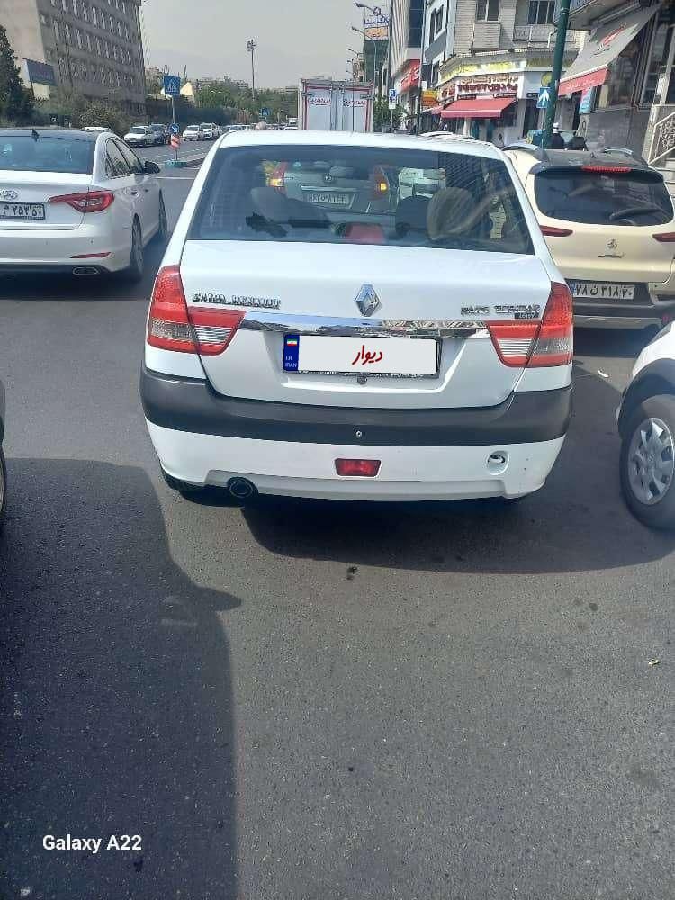 رنو پارس تندر گیربکس JHQ + مولتی مدیا - 1395