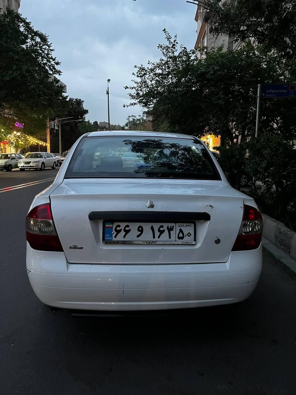 تیبا صندوق دار LX دوگانه سوز - 1390