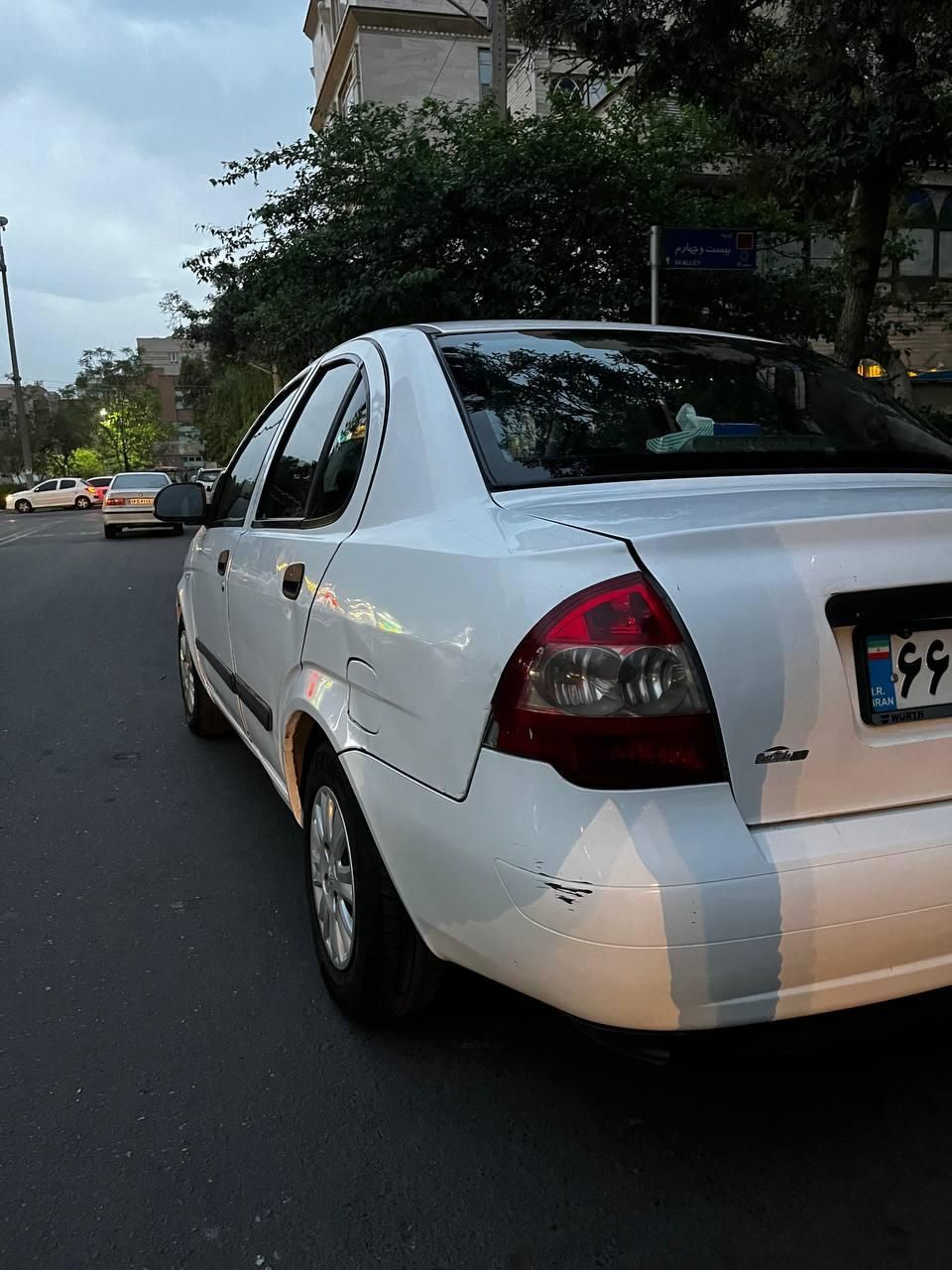 تیبا صندوق دار LX دوگانه سوز - 1390