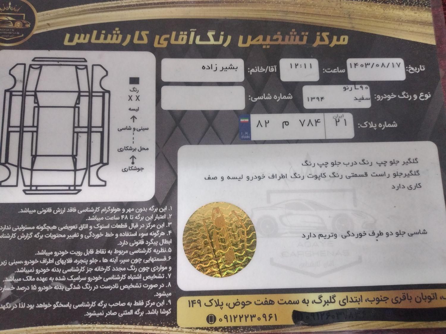 رنو تندر 90 E2 - 1394