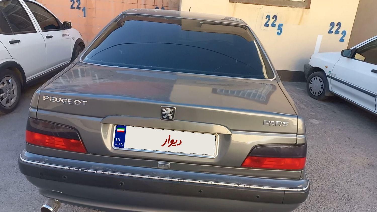 پژو پارس دوگانه سوز - 1387
