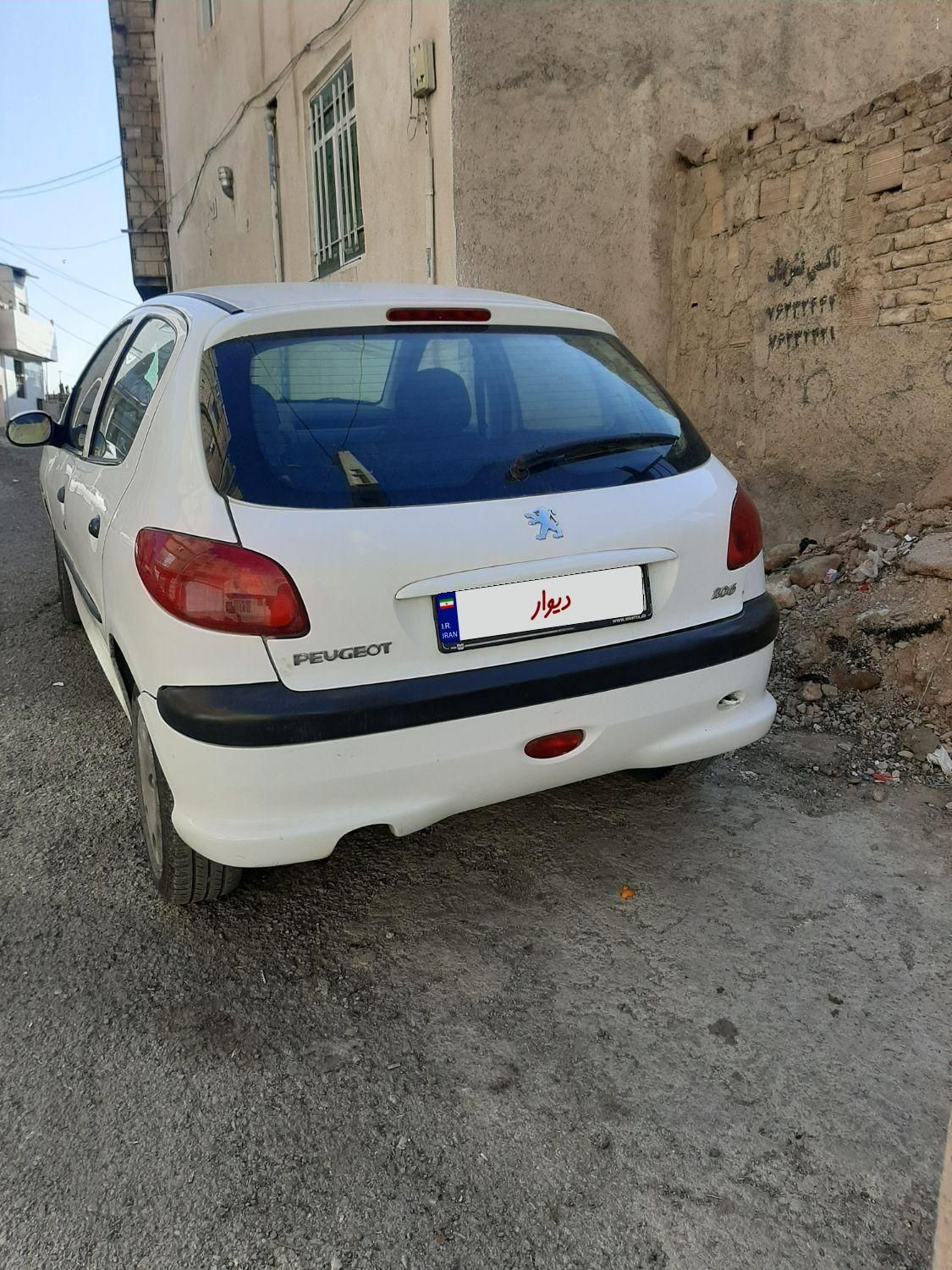 پژو 206 تیپ 2 - 1389