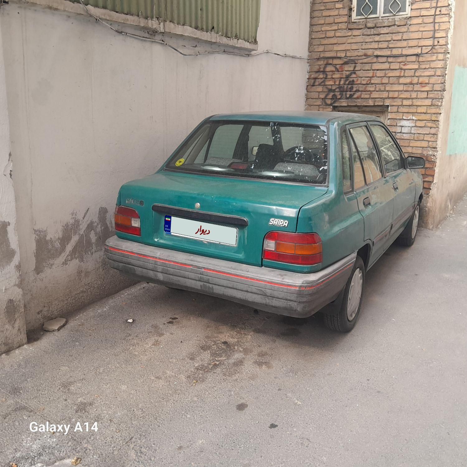 پراید صبا دنده‌ای - 1375
