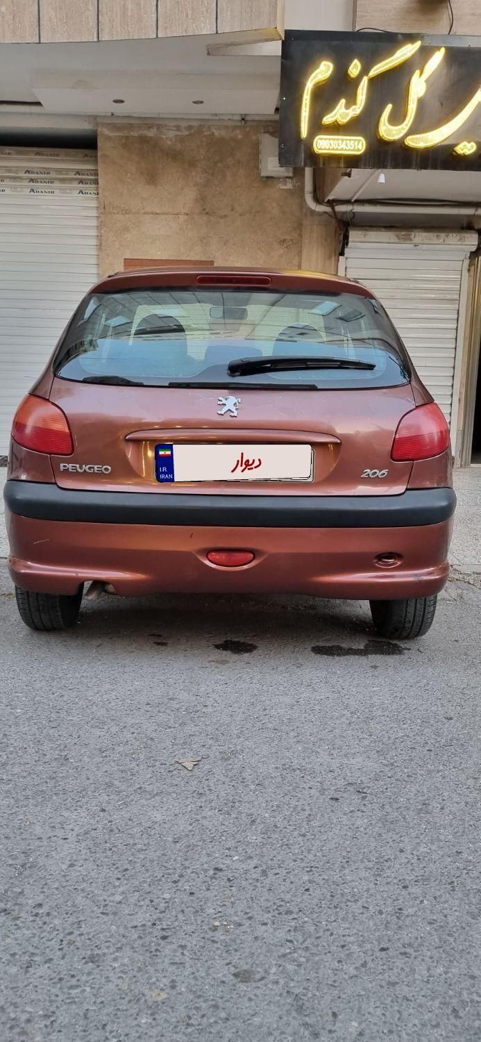 پژو 206 تیپ 2 - 1387