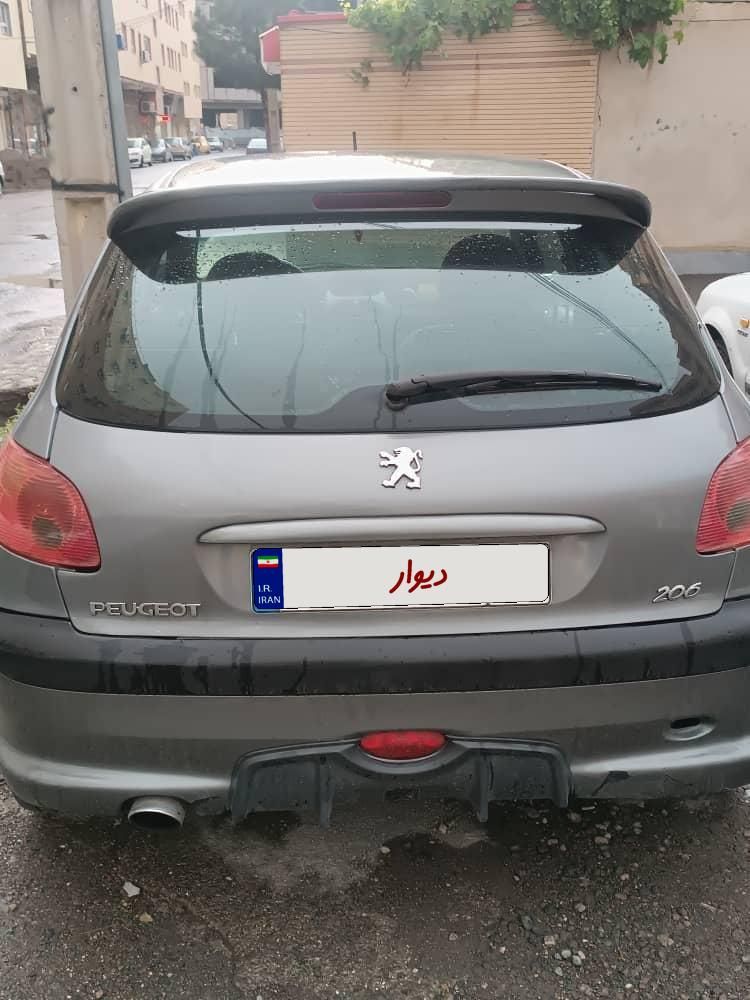 پژو 206 تیپ 3 - 1390