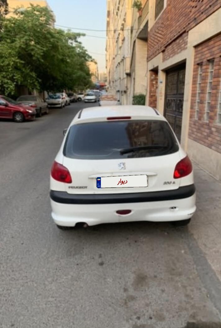 پژو 206 تیپ 6 - 1384