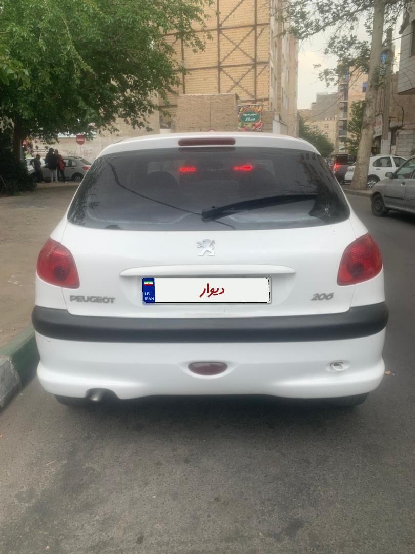پژو 206 تیپ 2 - 1391