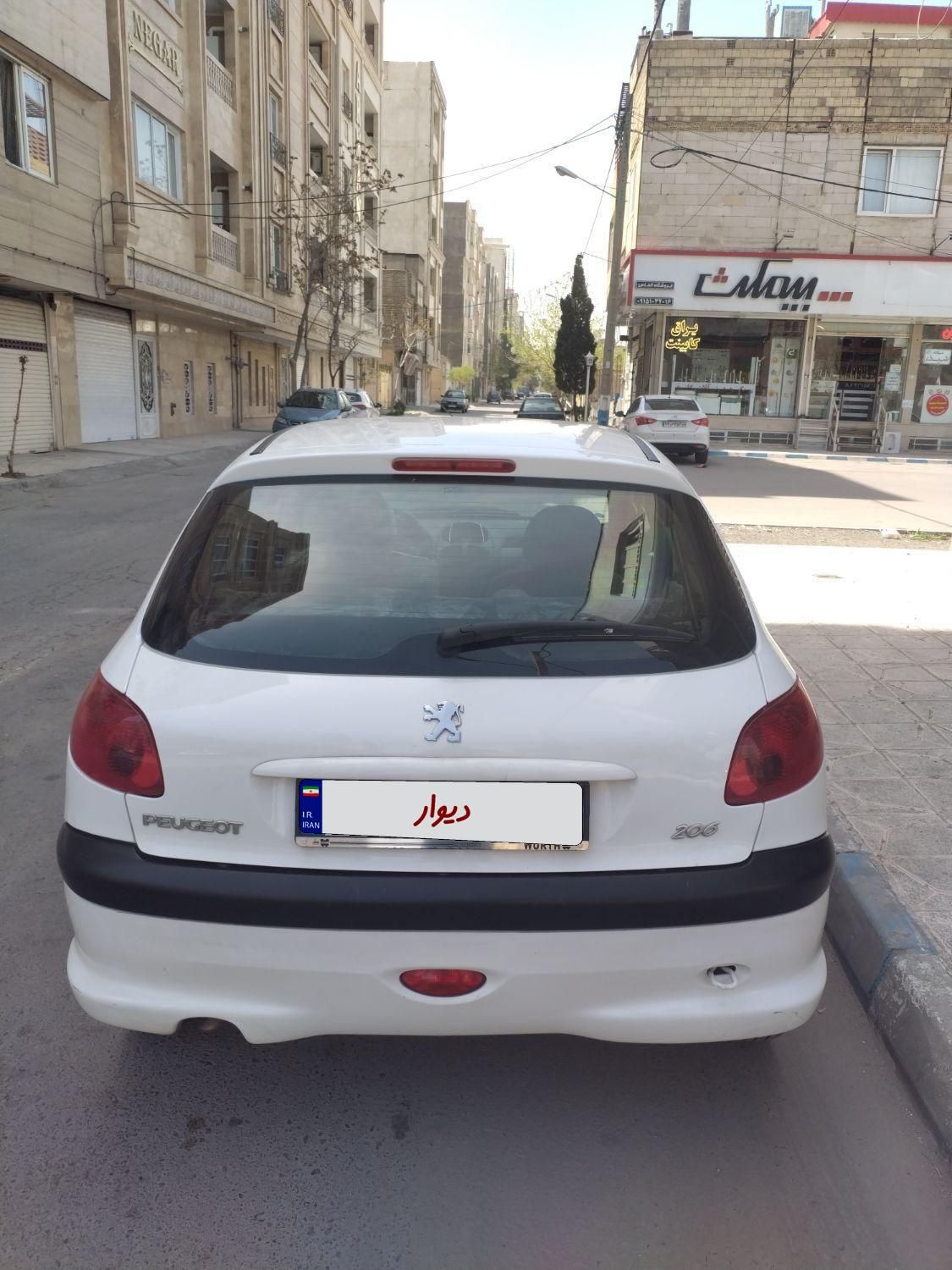 پژو 206 تیپ 2 - 1398
