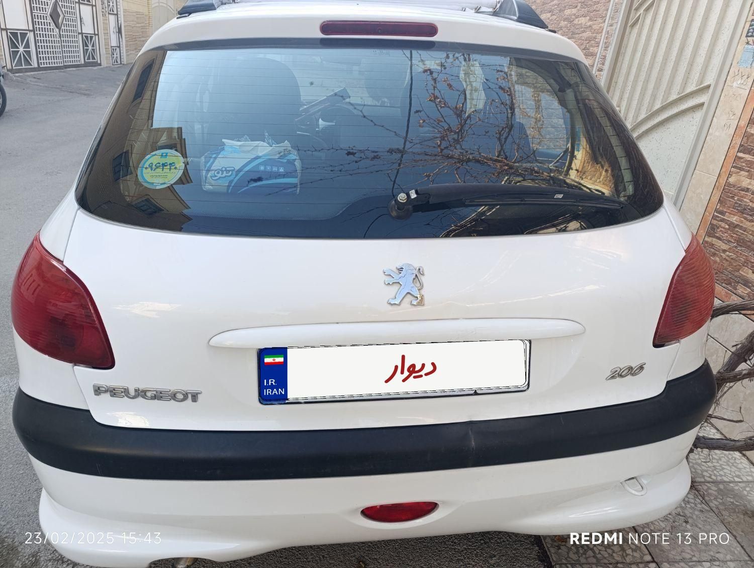 پژو 206 تیپ 2 - 1399