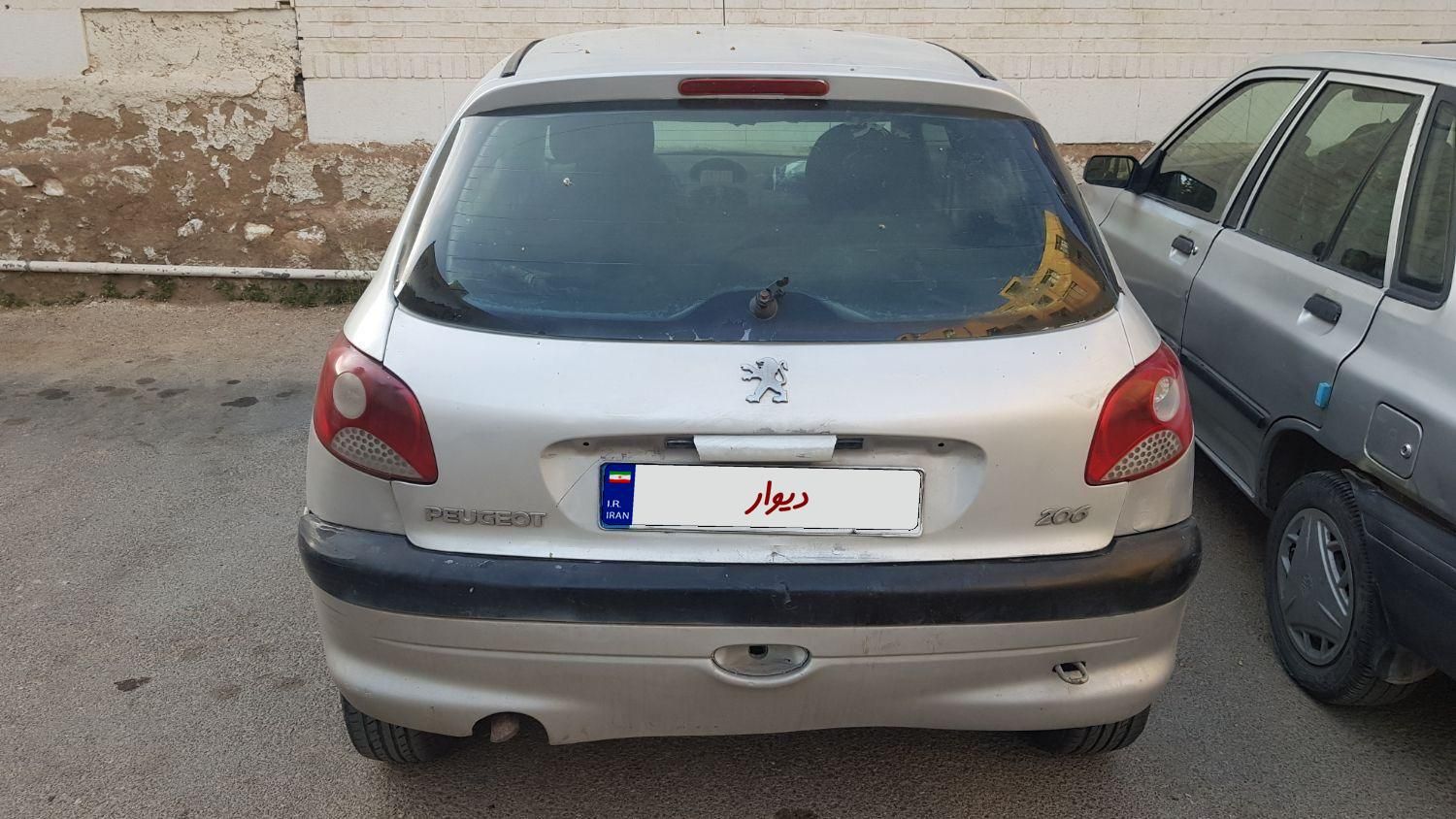 پژو 206 تیپ 2 - 1386