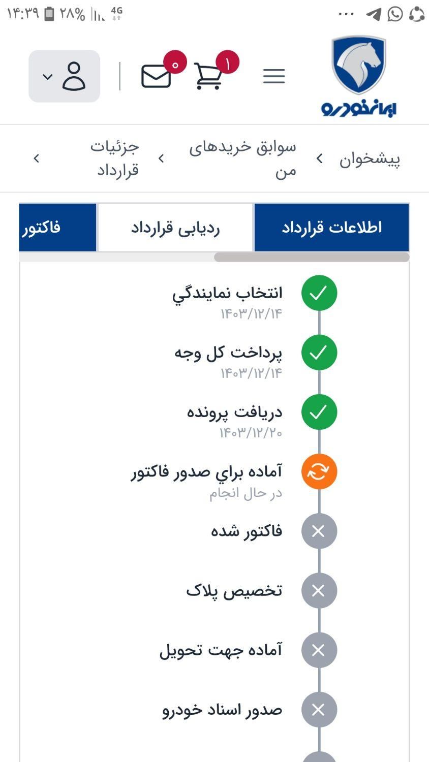 پژو 207 دنده‌ای با موتور TU3 - 1404