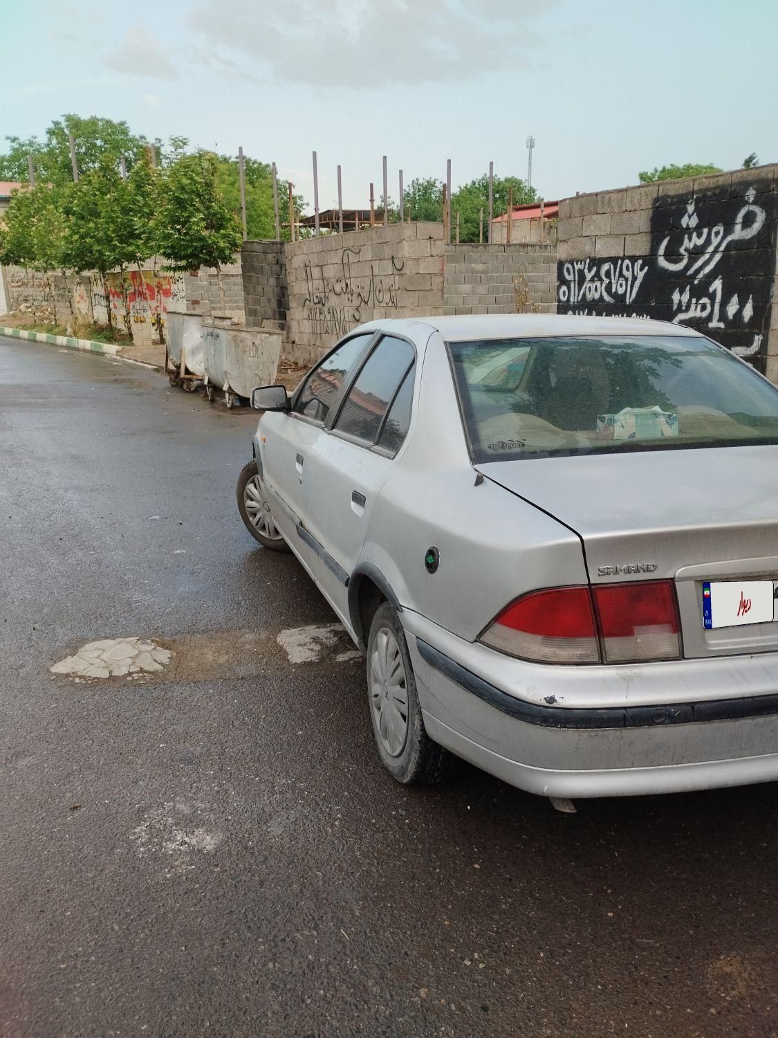 سمند X7 دوگانه سوز - 1386