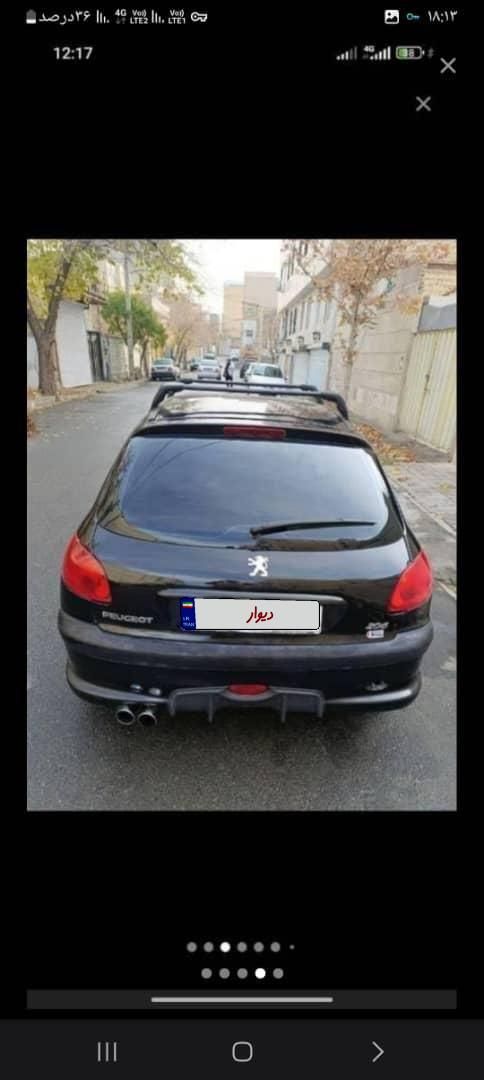 پژو 206 تیپ 2 - 1386