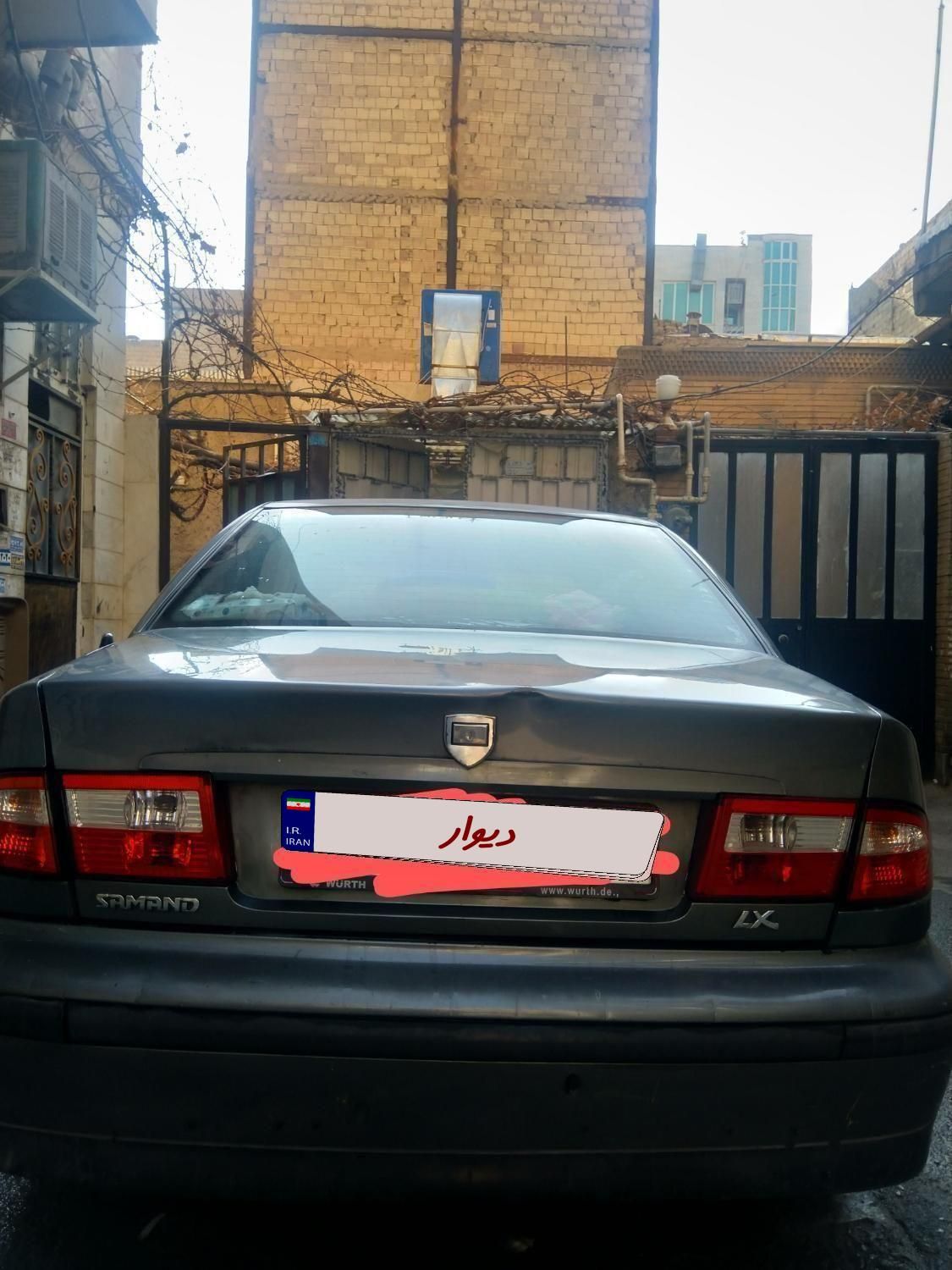 سمند X7 دوگانه سوز - 1386