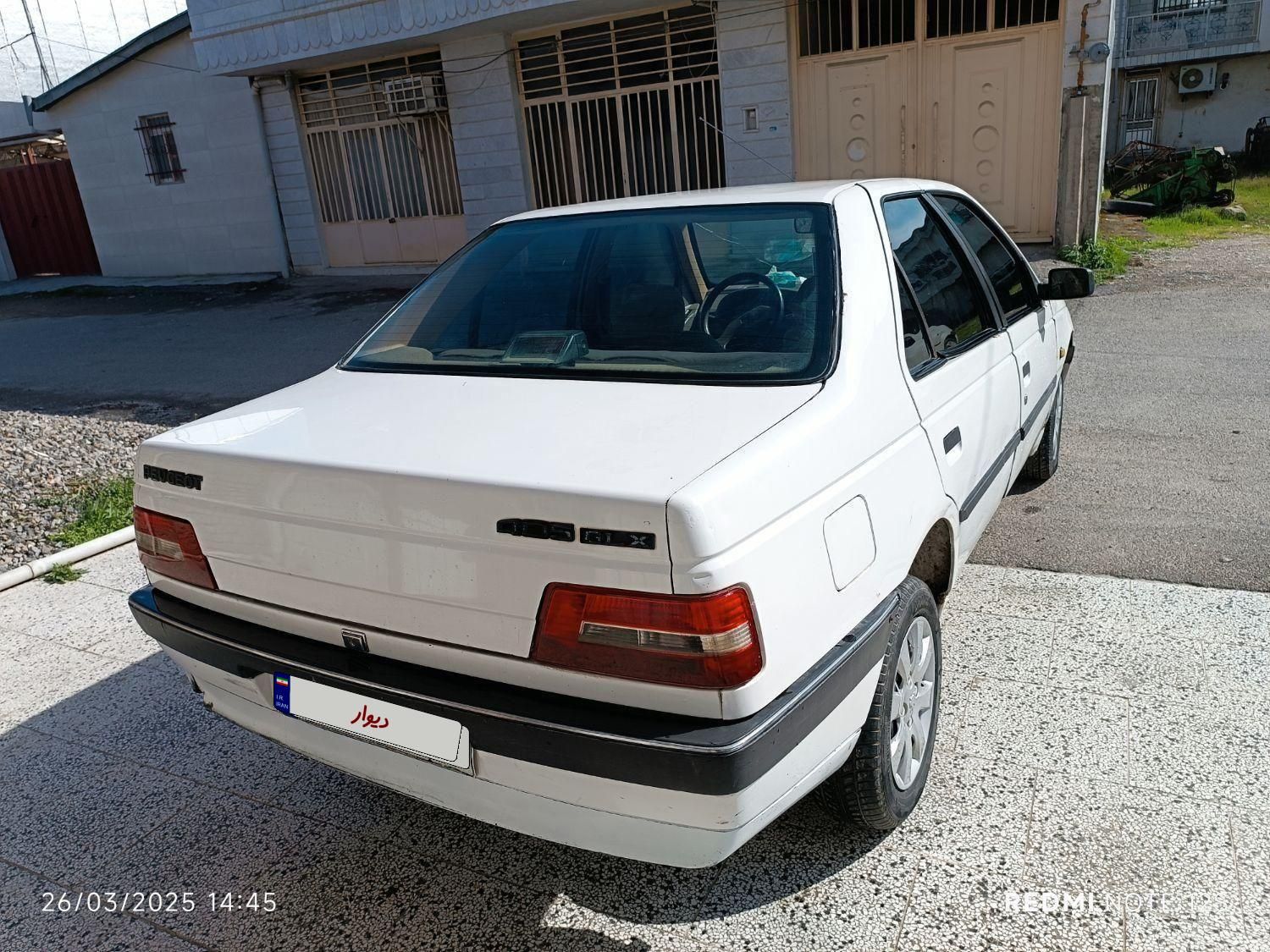 پژو 405 SLX بنزینی TU5 - 1390