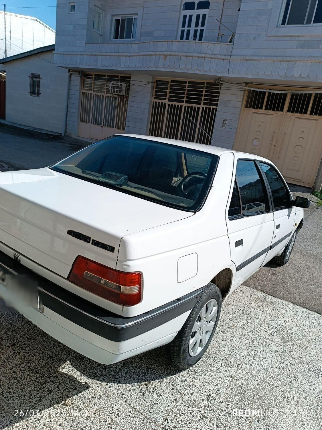 پژو 405 SLX بنزینی TU5 - 1390