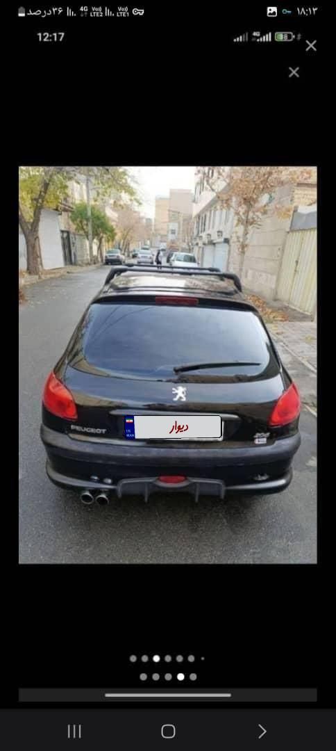 پژو 206 تیپ 2 - 1386