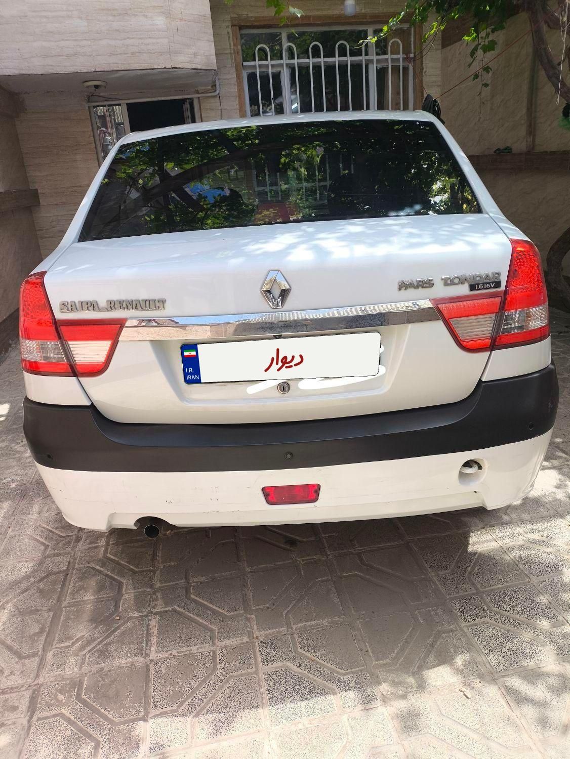 رنو پارس تندر گیربکس JHQ + مولتی مدیا - 1397
