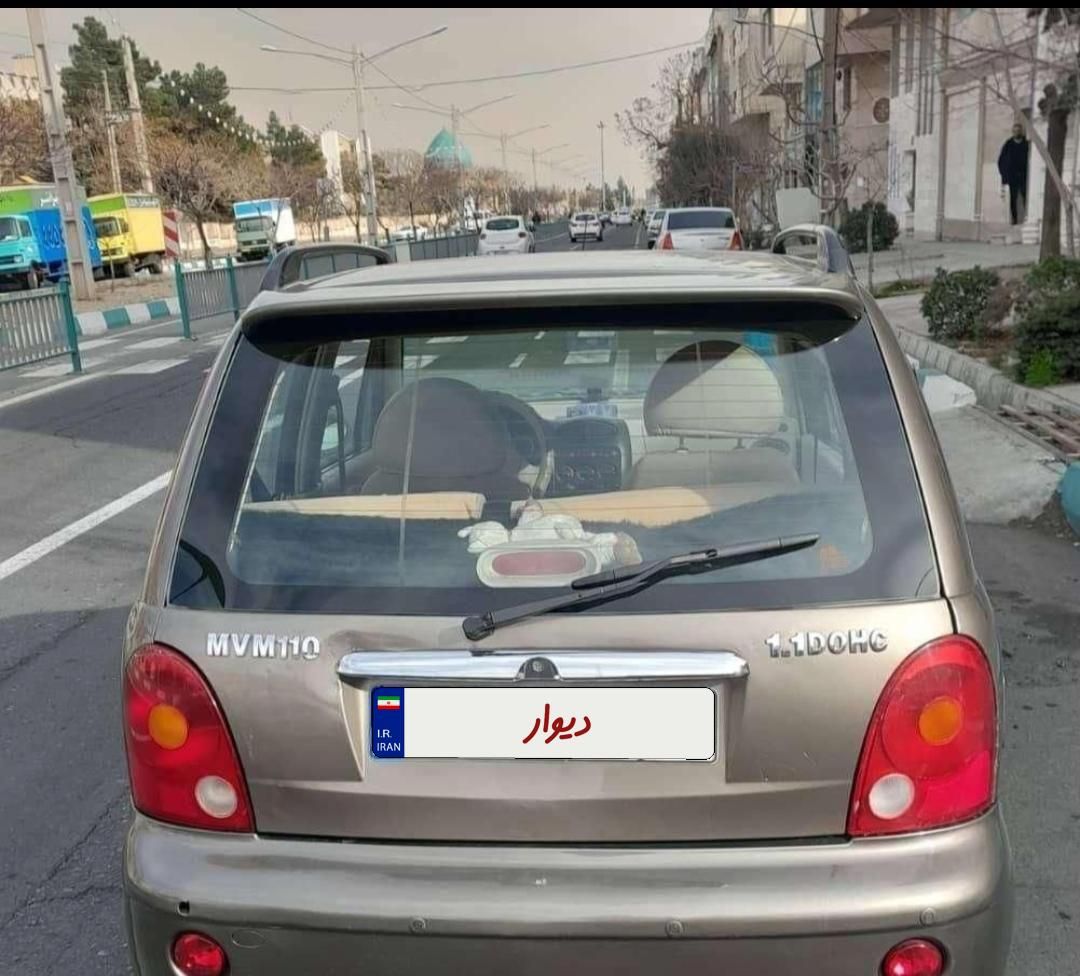 ام وی ام 110 چهار سیلندر دنده ای - 2012