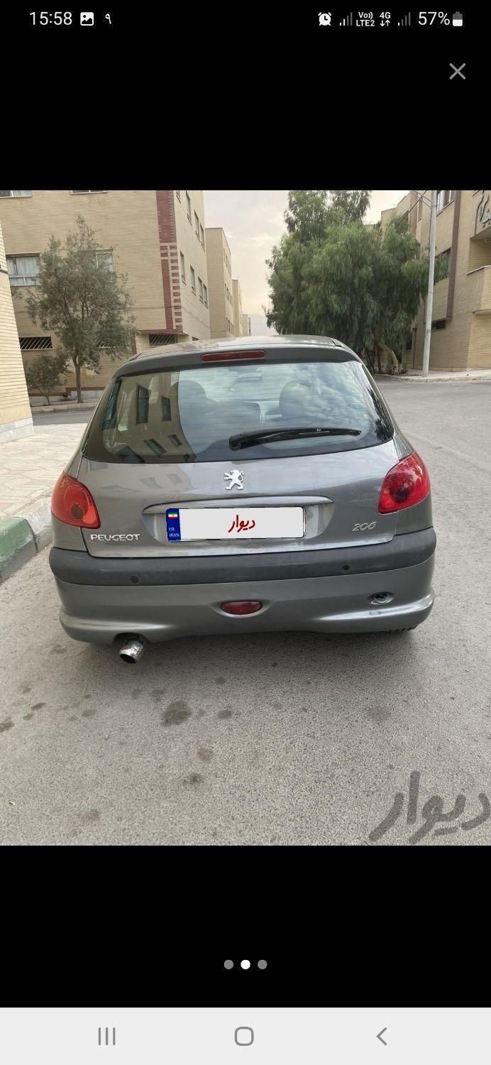 پژو 206 تیپ 2 - 1395