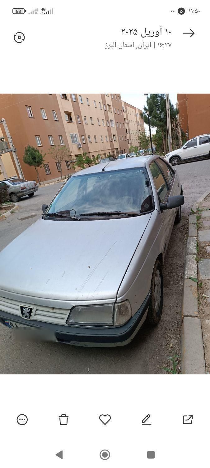 پژو 405 GLX - 1384