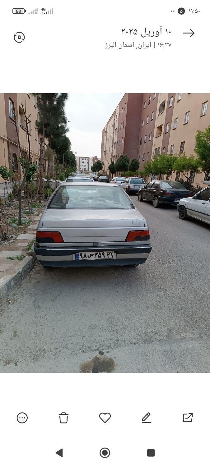 پژو 405 GLX - 1384