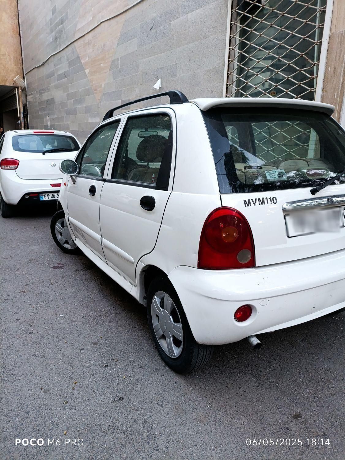 ام وی ام 110 چهار سیلندر دنده ای - 2012
