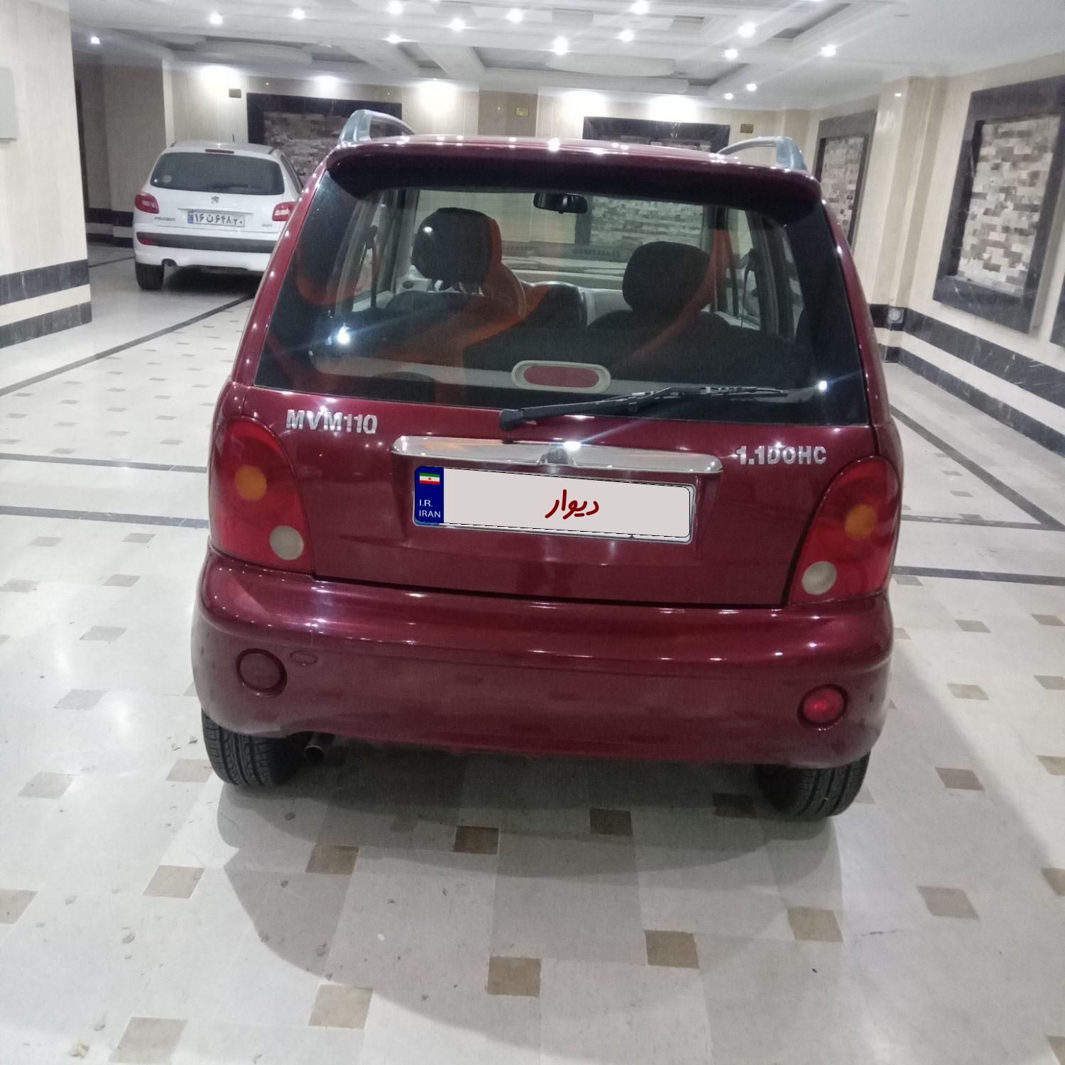 ام وی ام 110 چهار سیلندر دنده ای - 2012