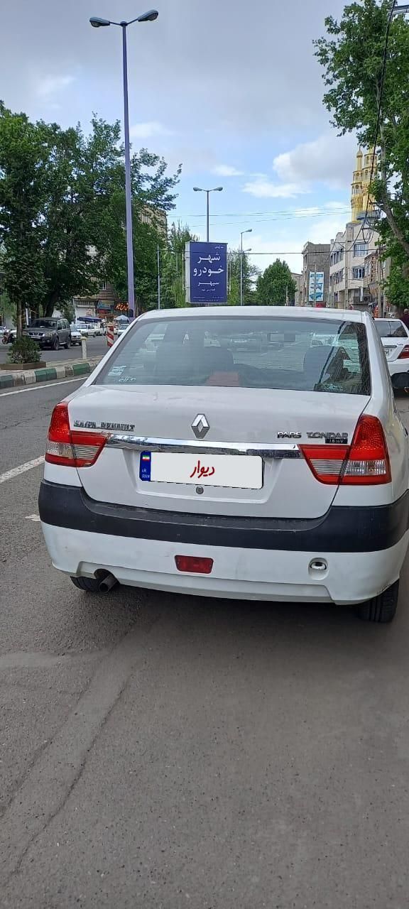 رنو پارس تندر گیربکس JHQ + مولتی مدیا - 1394