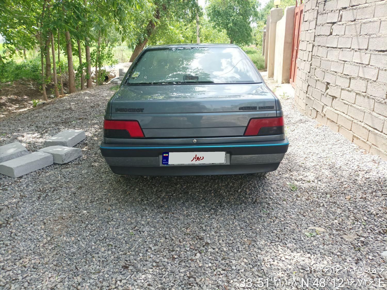 پژو 405 GLX - دوگانه سوز - 1398