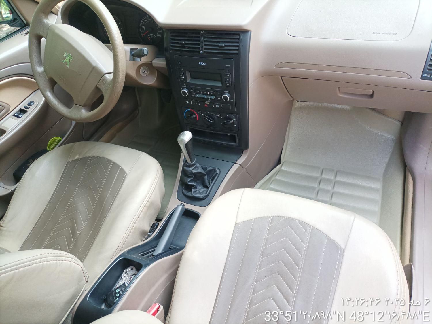 پژو 405 GLX - دوگانه سوز - 1398