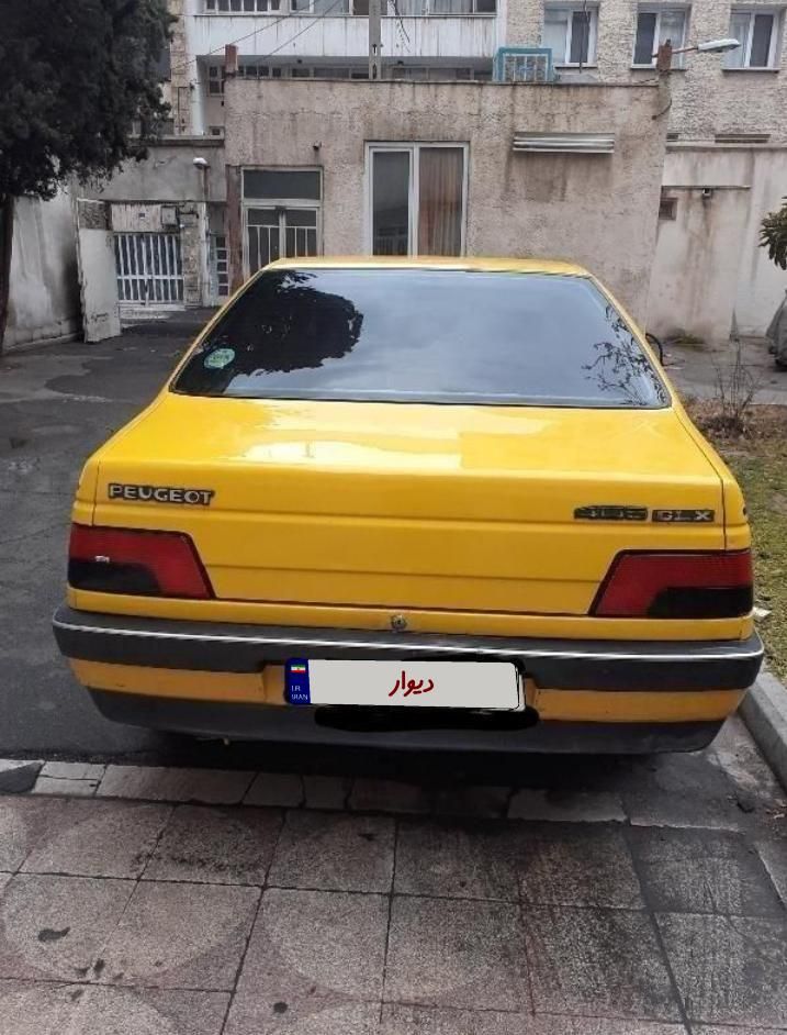 پژو 405 GLX - دوگانه سوز - 1386