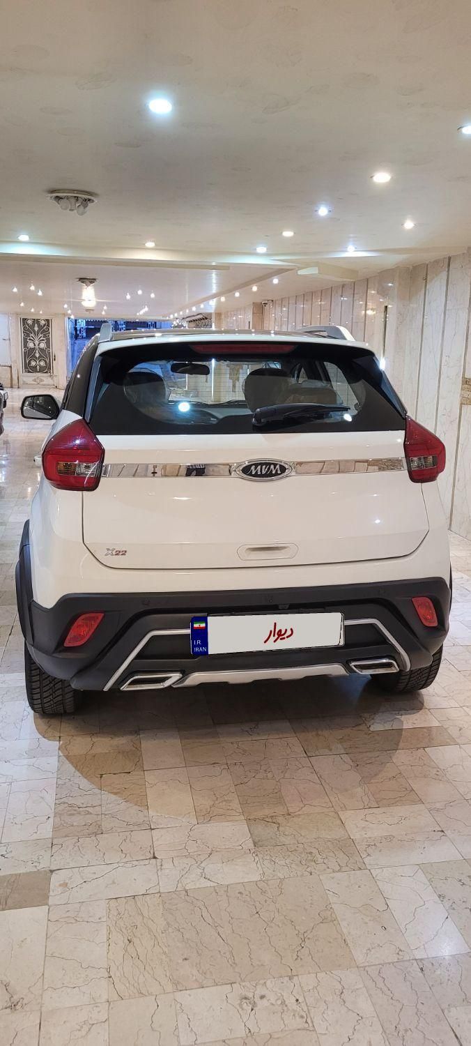 ام وی ام X22 دنده ای اسپرت اکسلنت - 2020