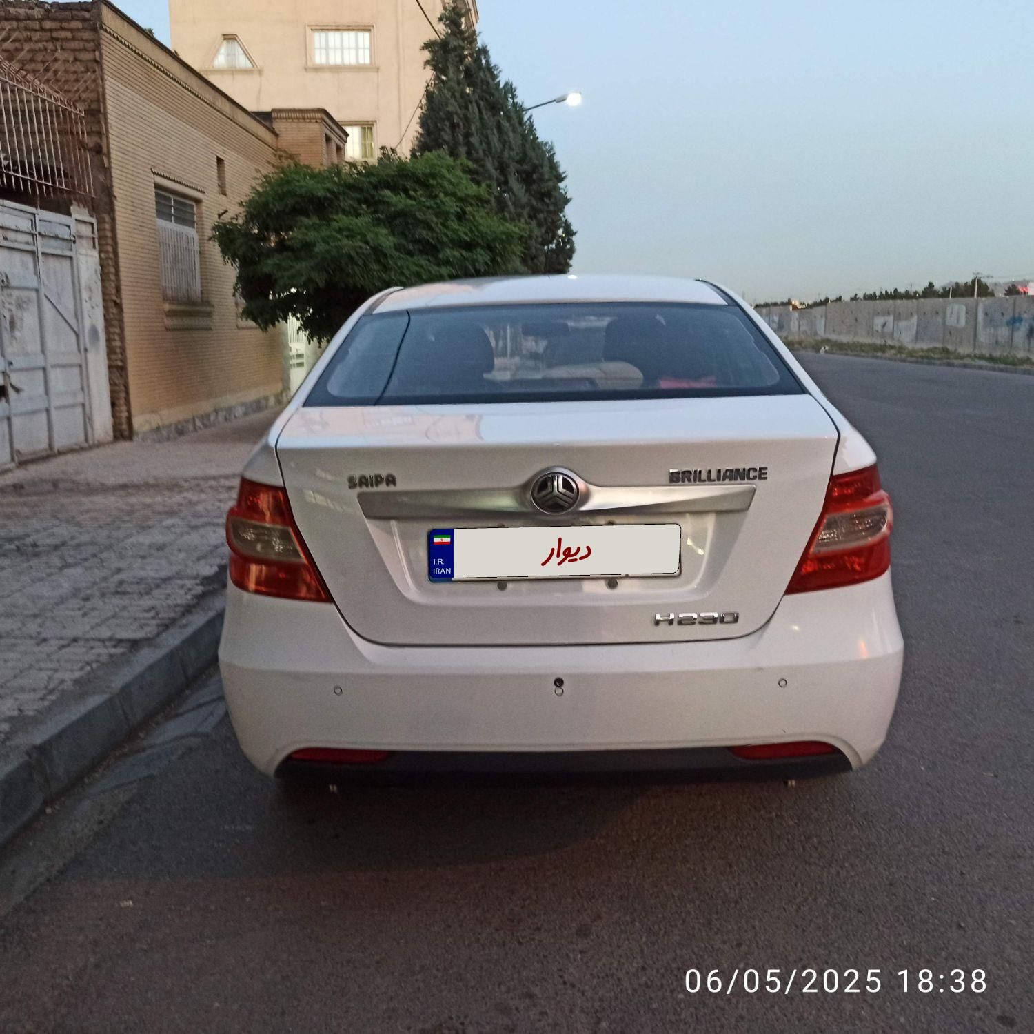 برلیانس H230 اتوماتیک - 2016