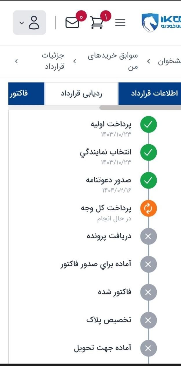 سمند سورن پلاس EF7 بنزینی - 1404
