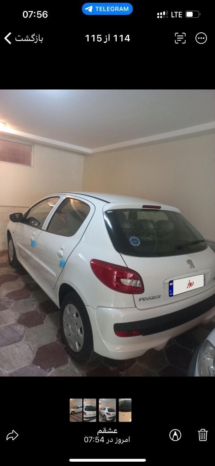پژو 207 دنده‌ای با موتور TU3 - 1404