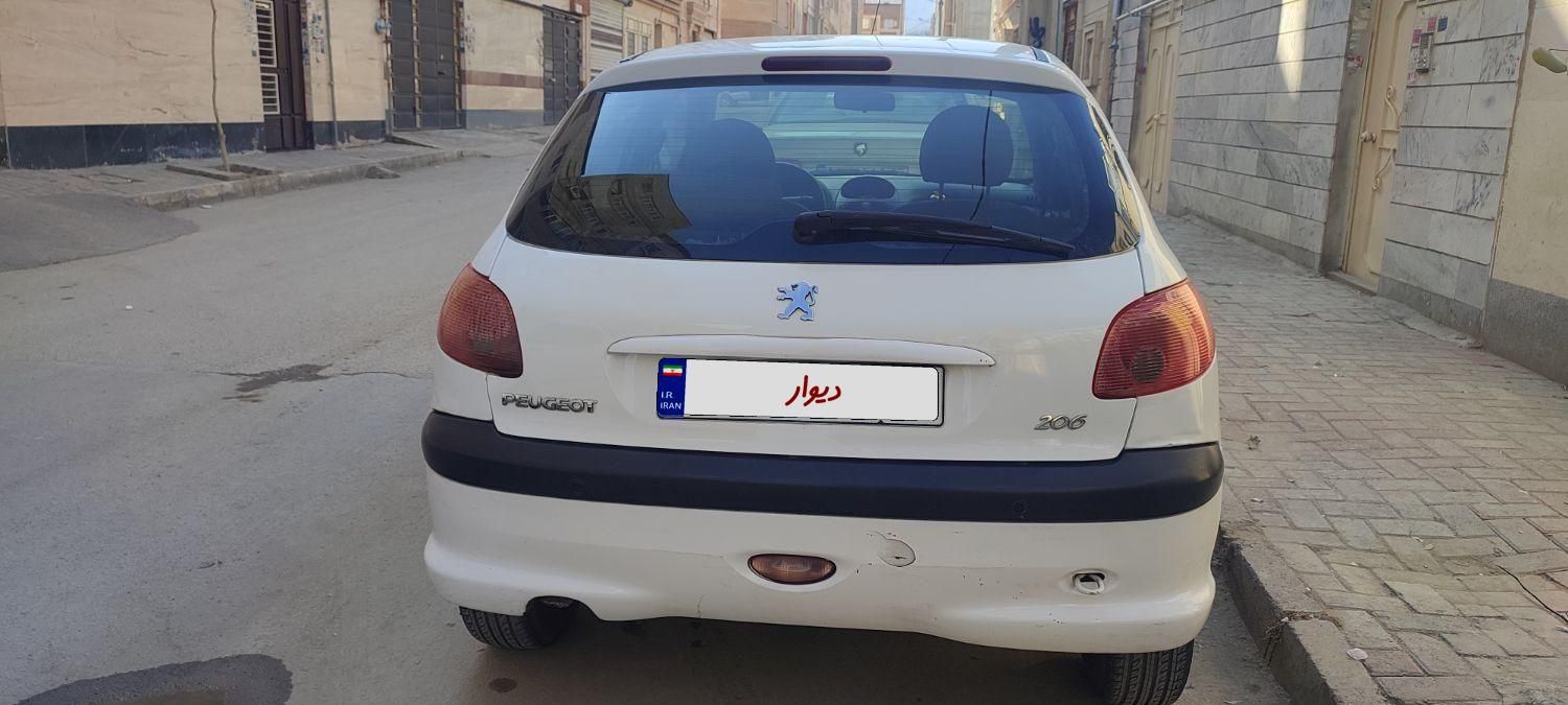 پژو 206 تیپ 2 - 1396