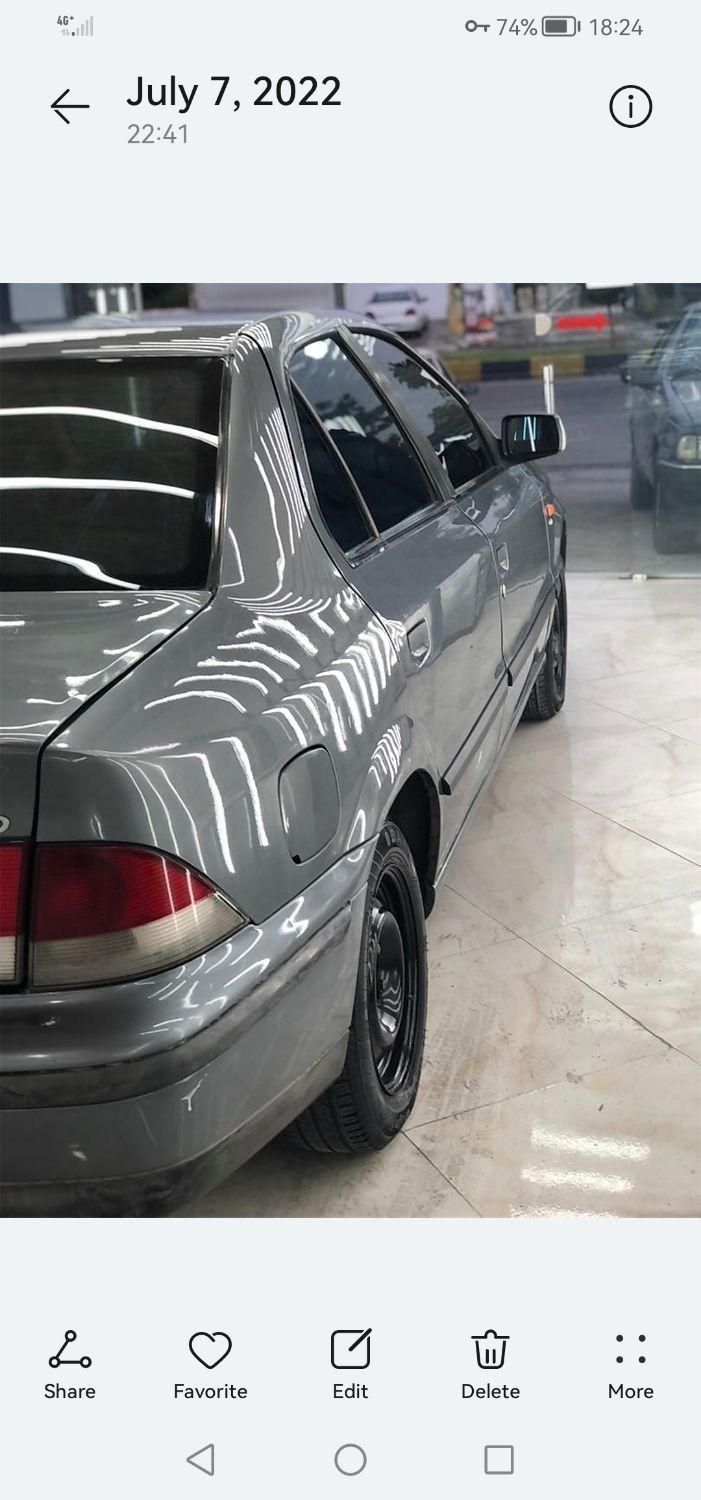 سمند X7 دوگانه سوز - 1386