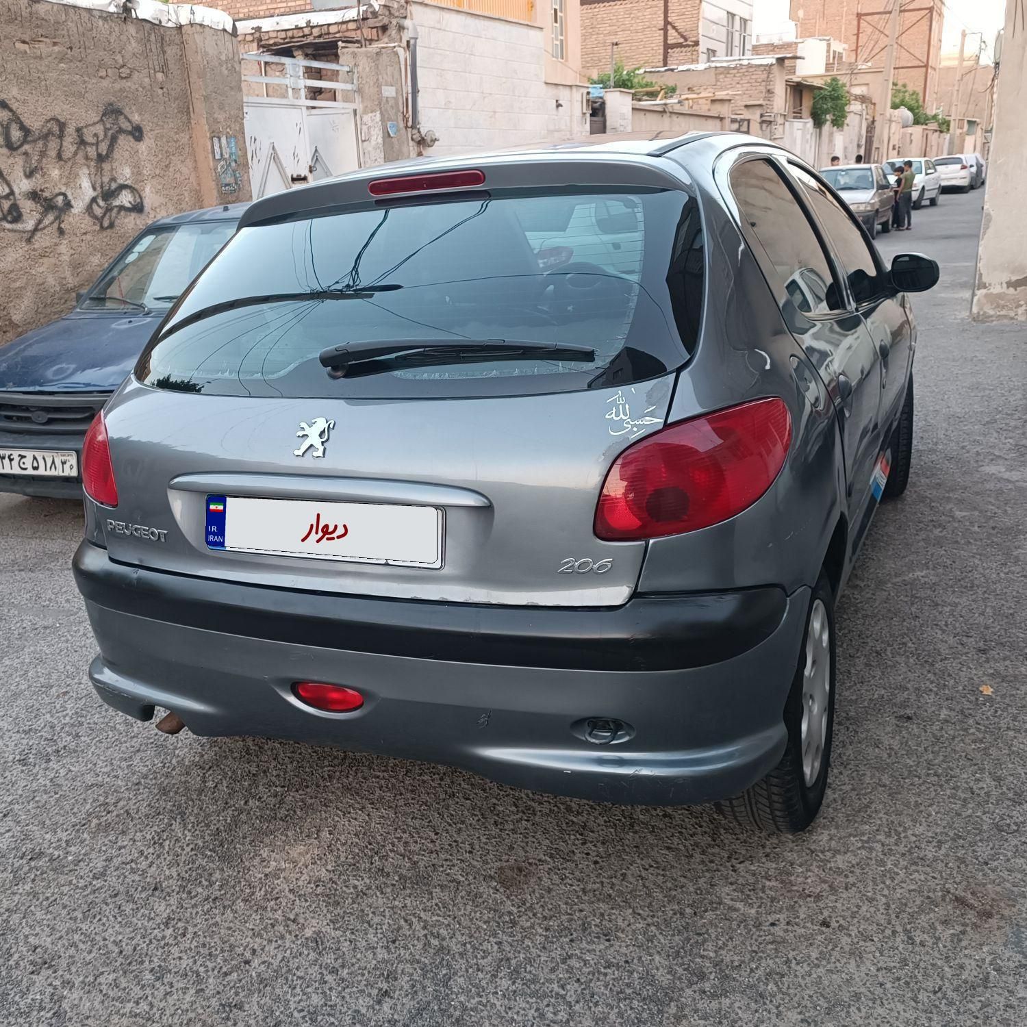 پژو 206 تیپ 2 - 1389