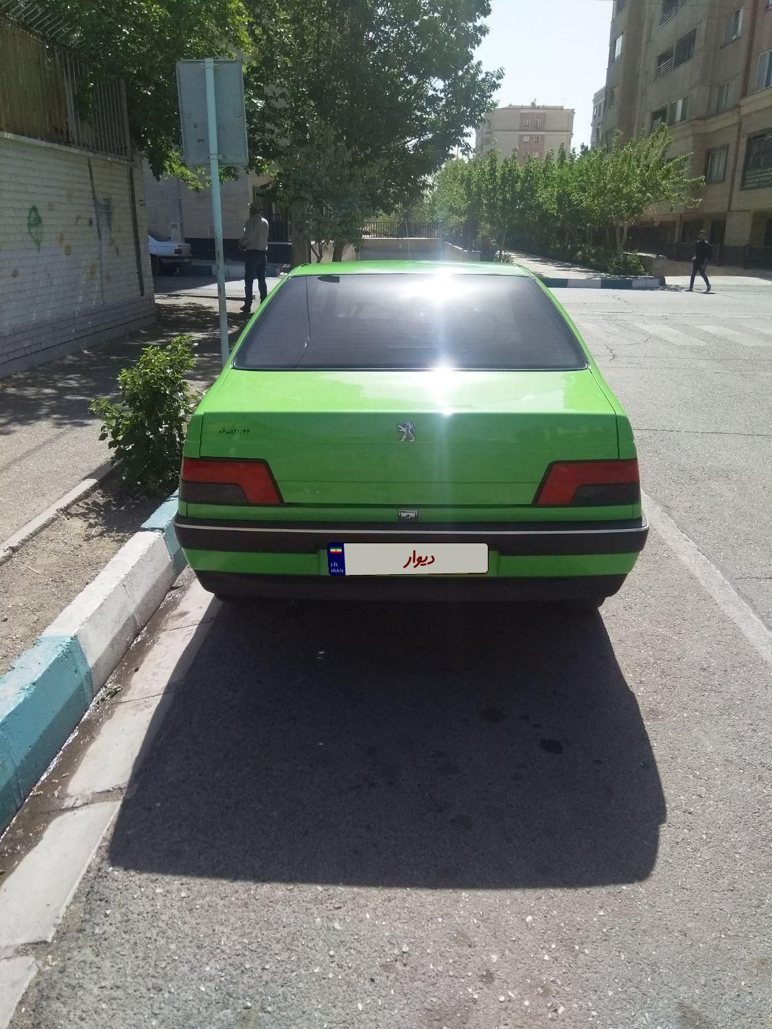 پژو 405 GLX - دوگانه سوز - 1387