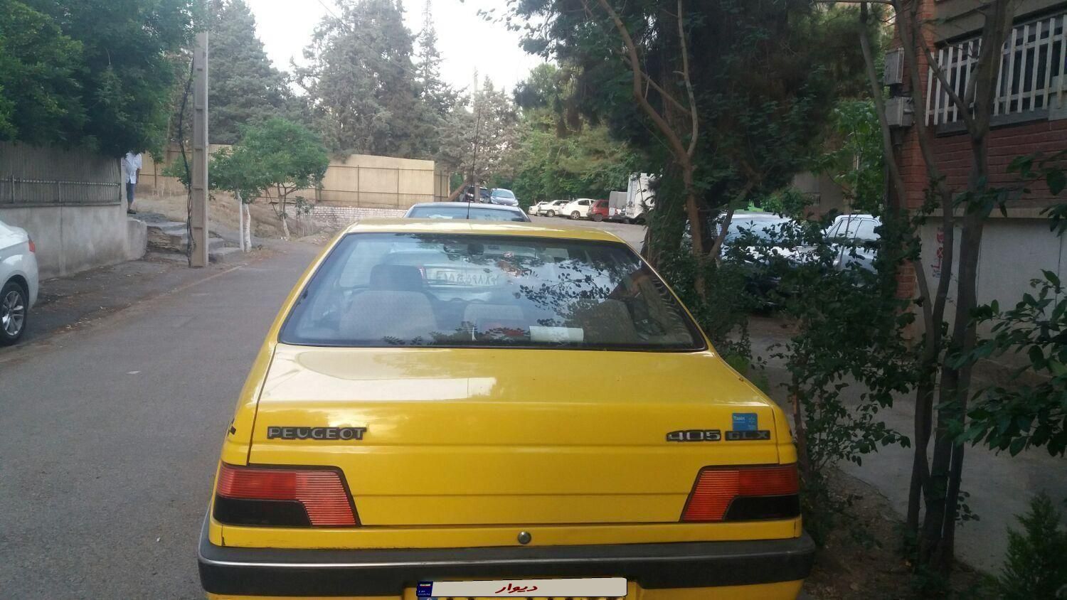 پژو 405 GLX - دوگانه سوز - 1396