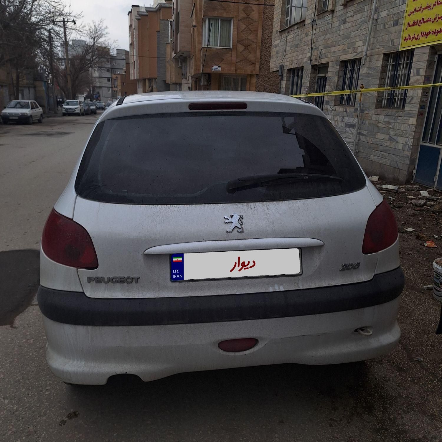 پژو 206 تیپ 2 - 1398