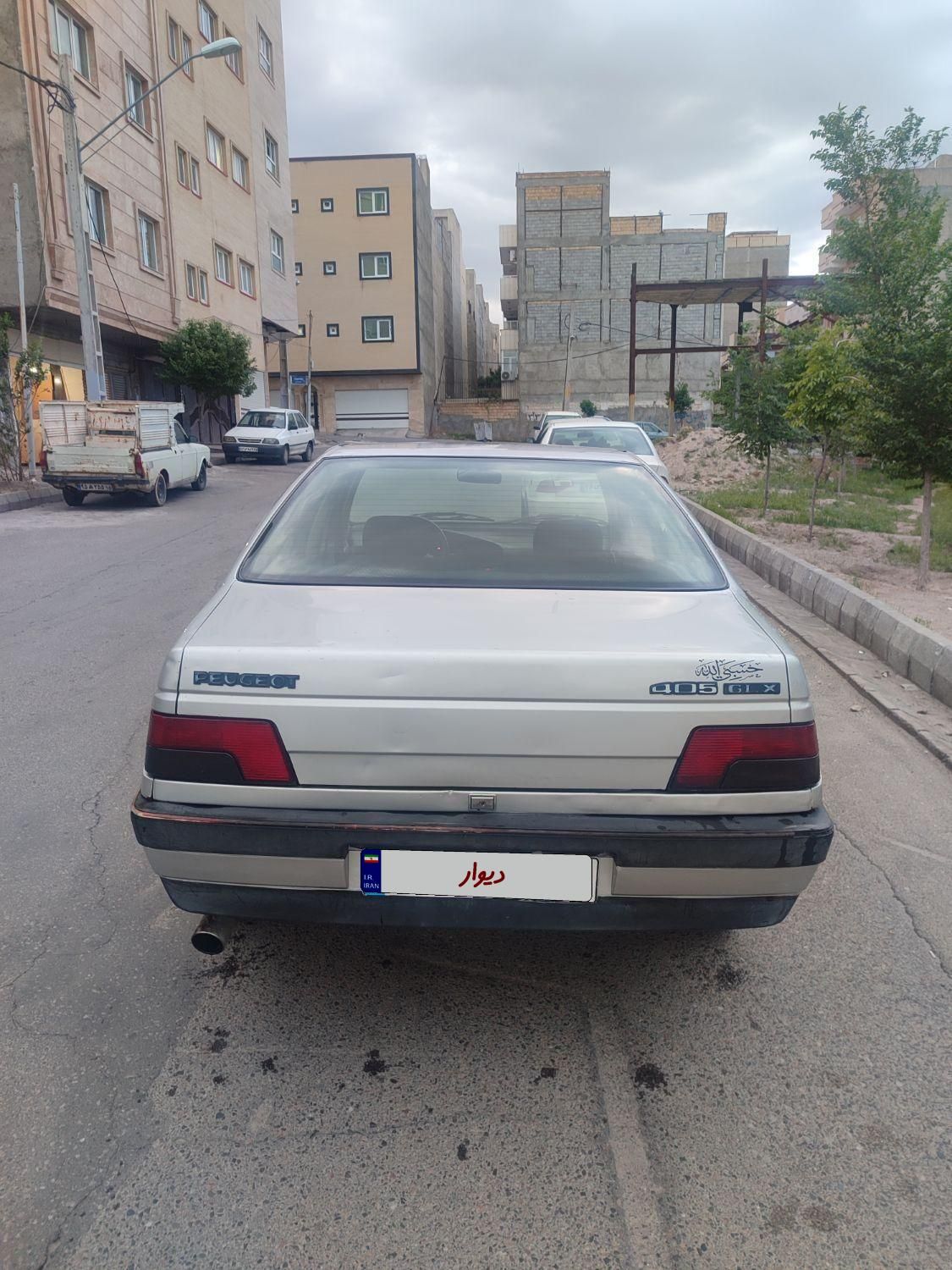پژو 405 GLX - دوگانه سوز - 1387