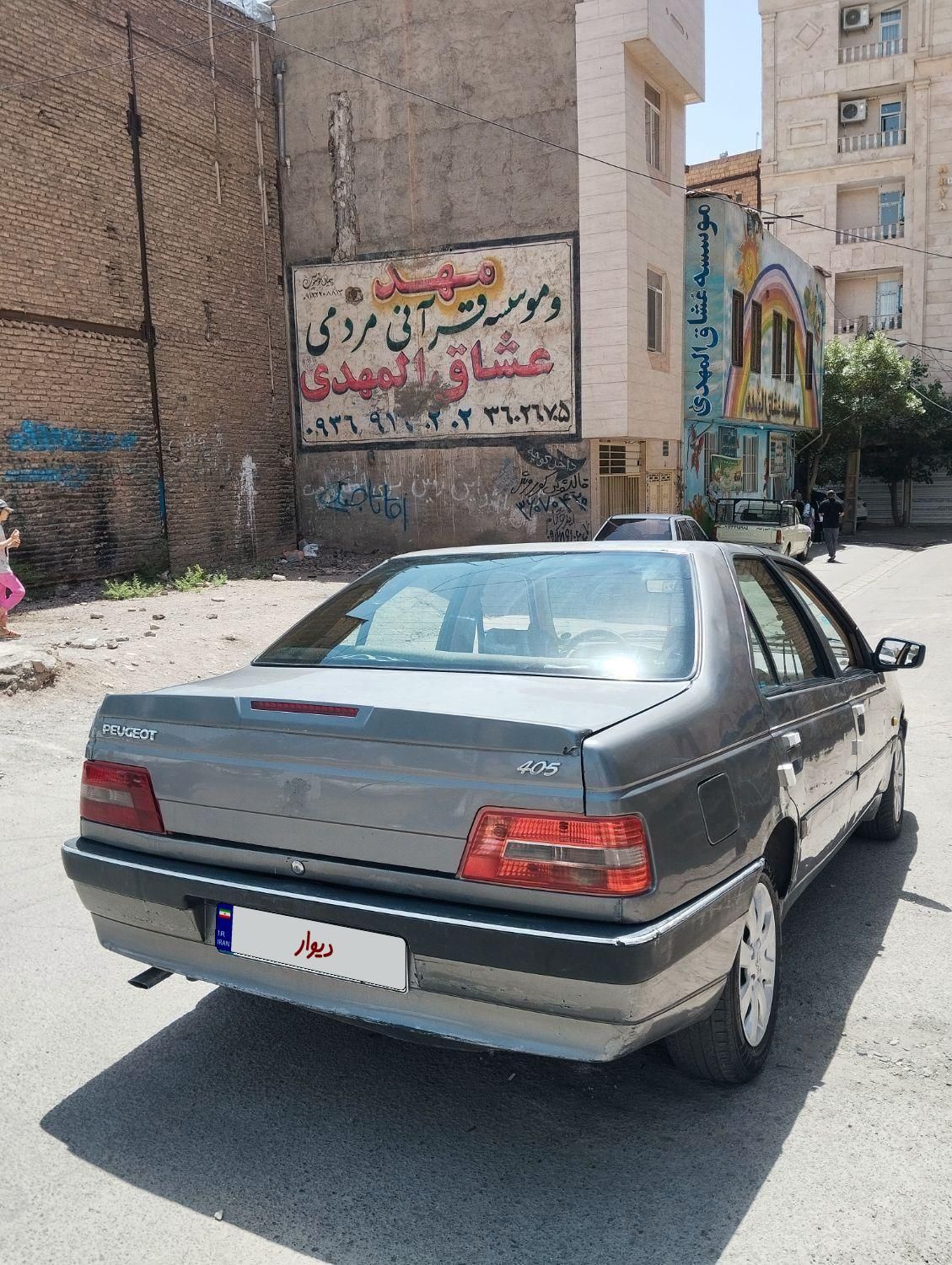 پژو 405 SLX بنزینی  XU7 - 1389