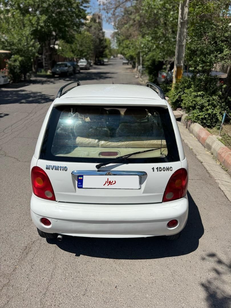 ام وی ام 110 چهار سیلندر دنده ای - 2013